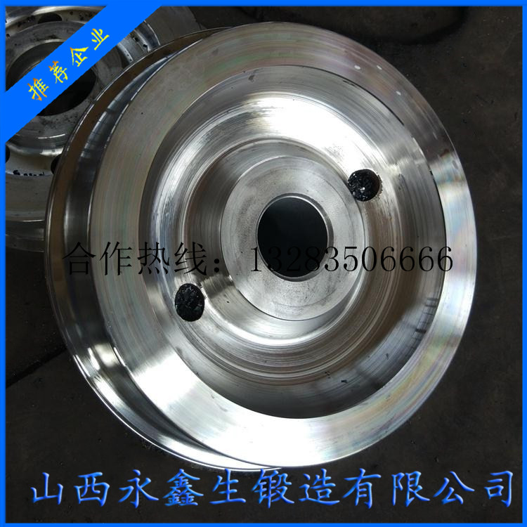 60#鋼門式起重機車輪鍛件