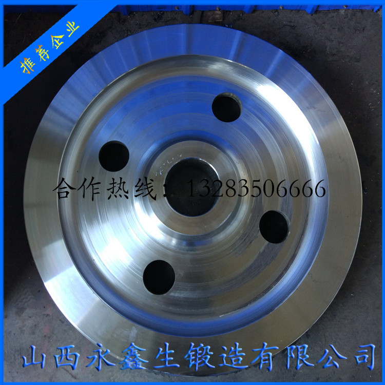 45鋼軌道行走輪鍛件